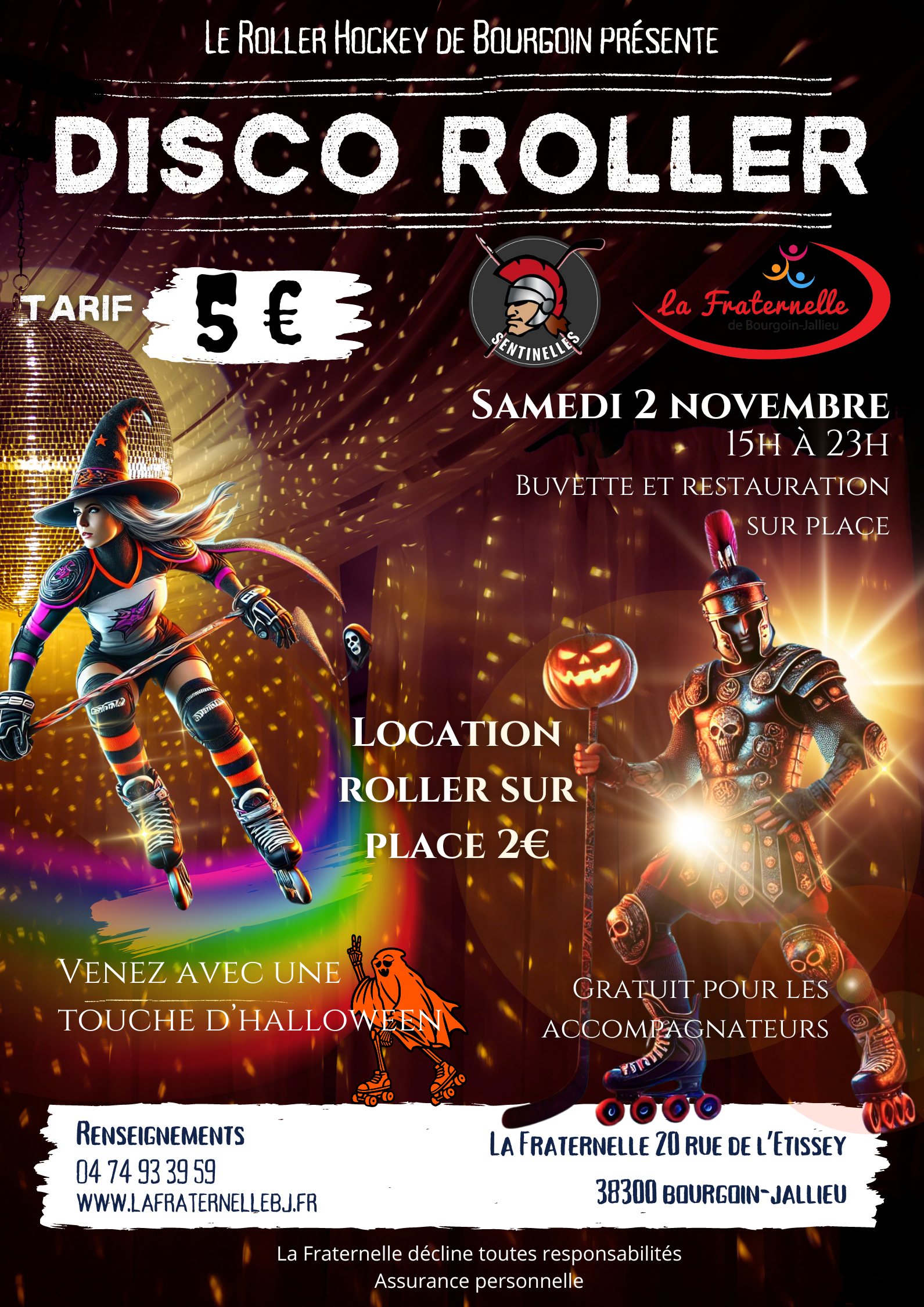 Affiches Disco Rollers Les Sentinelles